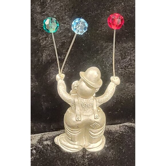 Vintage Spoontiques Pewter Clown Figurine, Product # C/M 469 - Picture 3 of 8